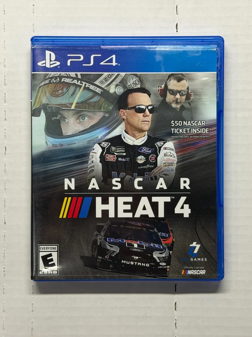 NASCAR Heat 4 PS4 PlayStation 4 2019 CIB Complete with Inserts